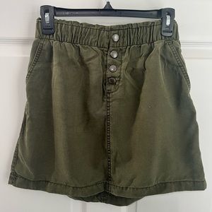 Army Green Skirt